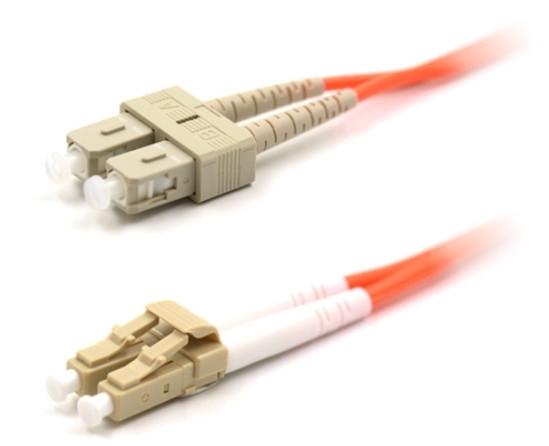 Quality Multimode Armored Fiber Optical Patch Cord , Sc Lc Fiber Patch Cord Plenum Orange for sale