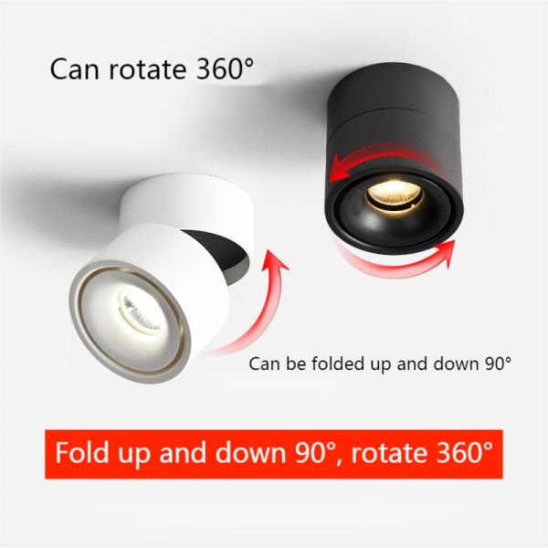 40W 100lm/ W Black LED Track Lighting Systems 5000K Ceiling Track Spotlights