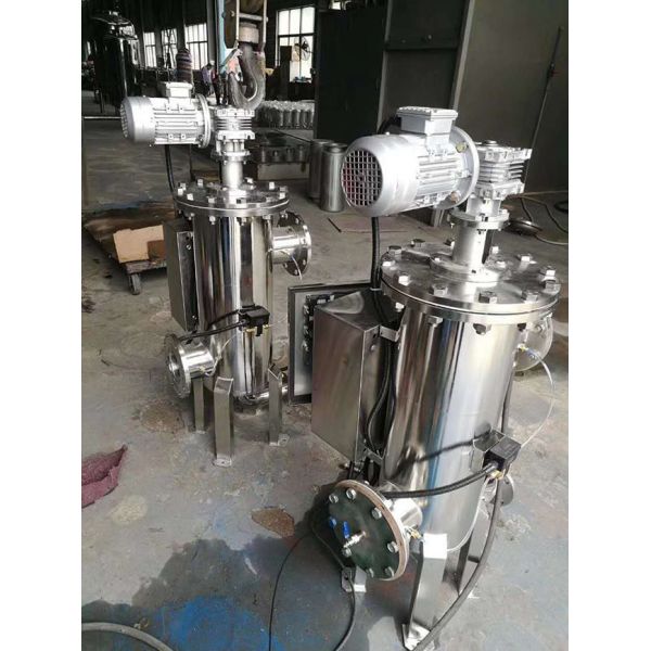 Mechanical Self Cleaning Filters For Pond High Viscosity Self Backwashing Filter Pre Filter