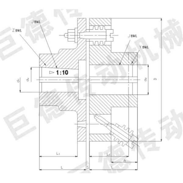 TL Dowel Bush Pin Type Flexible Coupling Elastic Sleeve Standard