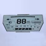 Monochrome 886 VA LCD Panel Display 7 Segment 6 Digits 70pin For Fuel Dispenser