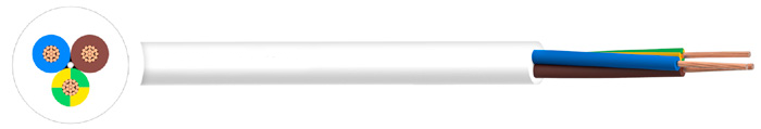 Class 5 BS EN 60332 1 2 PVC Electrical Cable House Wiring Domestic Appliances