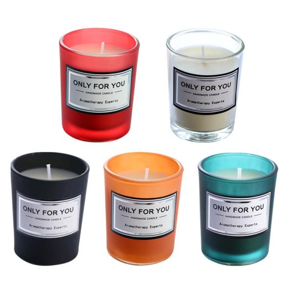 Quality Smokeless Vegan Soy Candles Long Lasting Smell Handmade For Home Decoration for sale