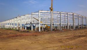 Buy cheap Large Span Pre Engineered Metal Buildings Structure Construction / Steel Plant Buildings product