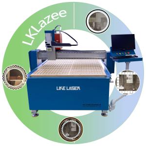 Buy cheap Automatic Grade 120W Laser Glass Etching Machine for Glass Engraving and Cutting product