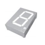 Amber Color LED Numeric Display 0.8 Inch 7 Segment ODM For Indoor