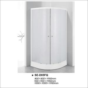Double Door Quadrant Shower Enclosures With Sliding Doors OEM/ ODM Available