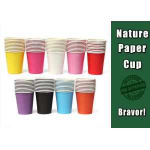 Buy cheap Party Colorful Kids Paper Cups , Disposable Paper Drinking Cups Offset - Printing product