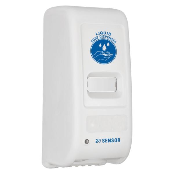 Quality 1000ml Automatic Sensor Liquid Soap dispenser,sensor sanitizer dispenser, ABS Plastic, white color, wall mounted for sale