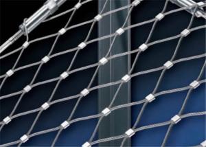 Buy cheap Anti - Rust SS316 Wire Rope Mesh , Wire Rope Netting For Protection Use product