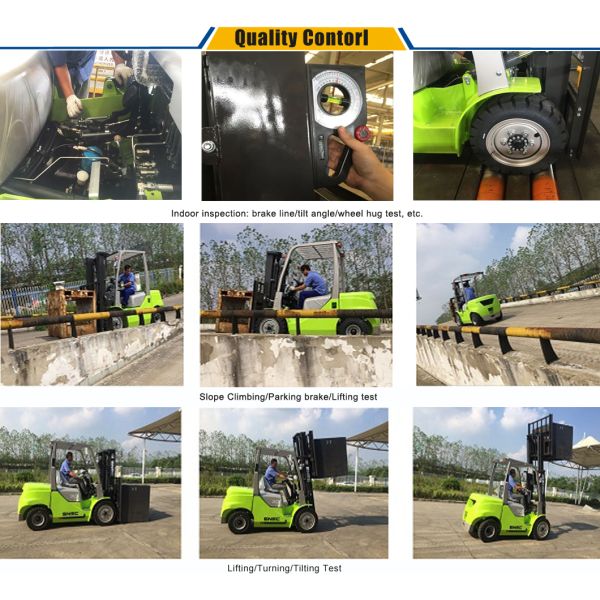 High Lifting Height 12m 2 Ton Reach Forklift with 122mm Fork Width AC Motor Powered