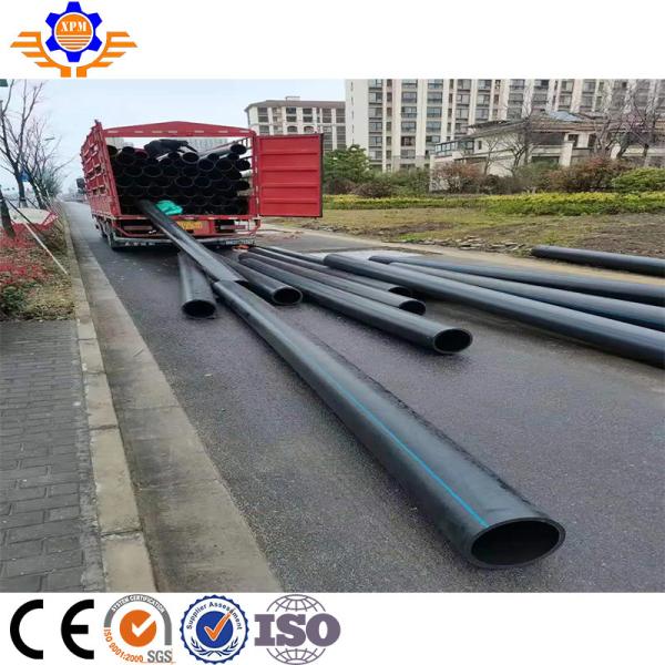 Quality 16 To 800mm PE Pipe Making Machine Extrusion Line 25 Color Line Single Screw for sale