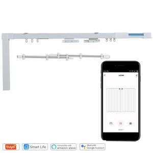 3.0m Wall Mount Curtain Track In Restaurant