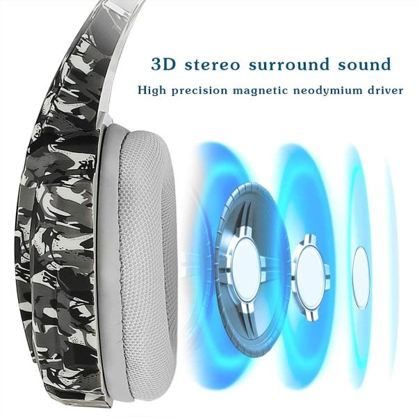 Quality 32ohm Kotion Each G9600 Camouflage Gaming Headset For Laptop for sale