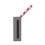 Adjustable 0.6S 3M Arm IP55 RS485 Vehicle Barrier Gate For Intelligent Parking