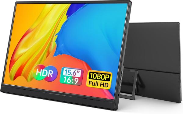 Quality 15.6 Inch IPS Full View USB C Portable Computer Screen Ultra Slim With Kickstand 60Hz for sale