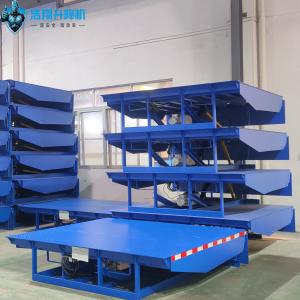 Buy cheap Blue Mechanical Loading Dock Leveler 20T Warehouse Fixed Hydraulic Dock Leveler product