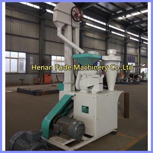 combined corn peeling and flour grinding machine, maize flour making machine