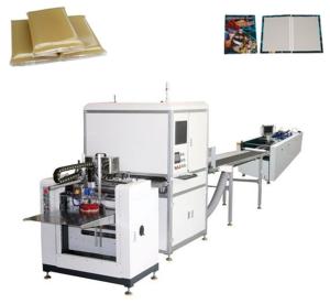 Buy cheap Fully Automatic Hard Bookcase Making Machine product