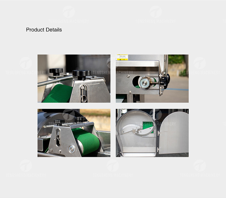 Celery Chinese Cabbage Vegetable Processing Machine Single Head Tengsheng