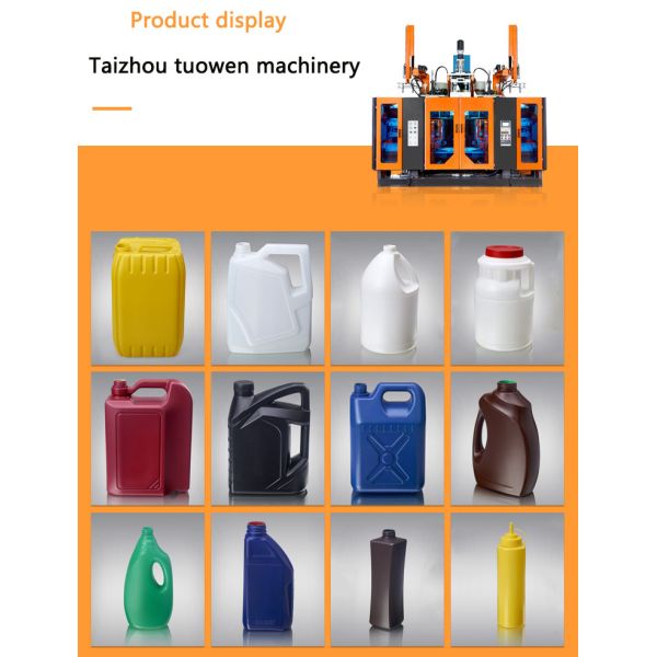 Hdpe Bottle Single Double Station Extrusion Blowing Molding Machine