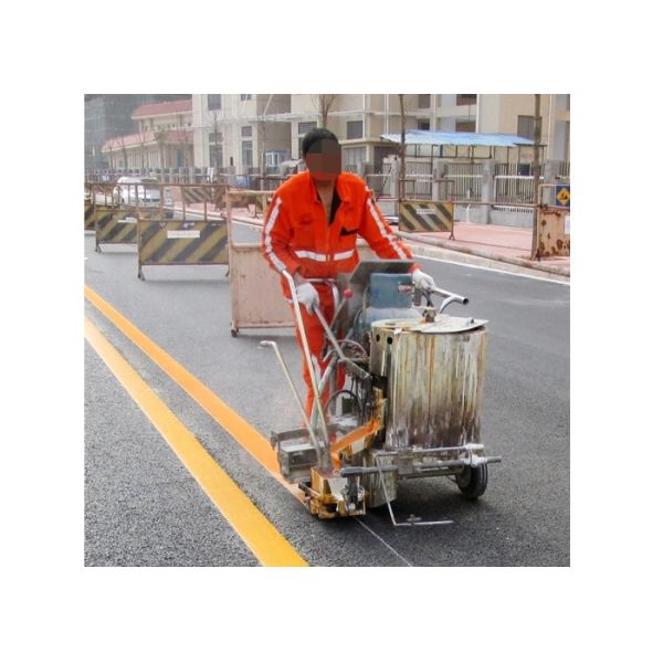 Traffic Pre Heater Hand Push Thermoplastic Road Marking Machine