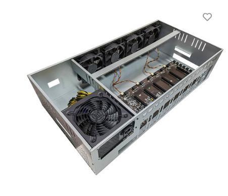 Quality ETH Graphics Card Mining Rig 240Mh/S 3060M 9 Card Mining Rig 440M for sale