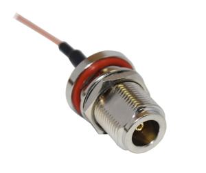 Buy cheap Bulkhead 50 ohm Female Male RF Connector product