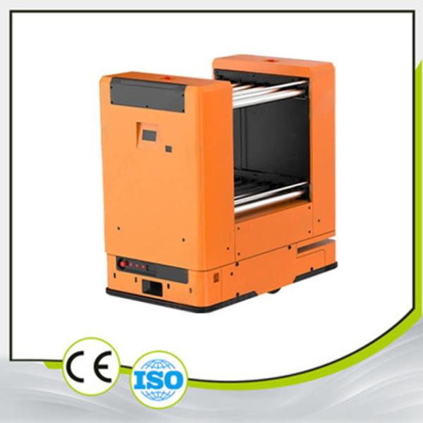 70dB AGV Automated Guided Vehicle Double-Layer Roller Backpack AGV Material Box