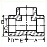 Stainless Steel Forged Fitting, ASME B16.11,. MSS SP-79, and MSS SP-83. Superior Corrosion Resistance
