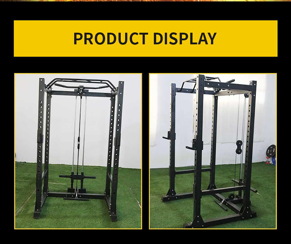 Heavy Duty Exercise Fitness Workout Gym Basic Equipment Adjustable Strength Half Rack