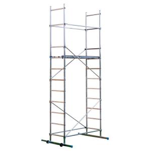 Pre Galvanized Walk Through Frame Scaffolding Safety Stability For Construction
