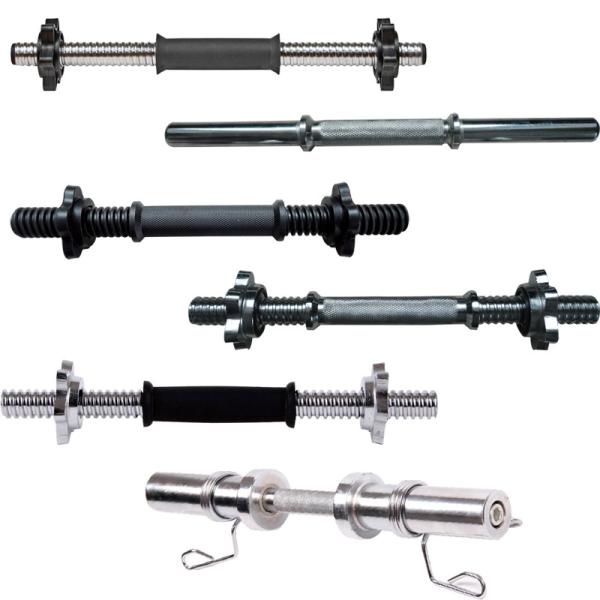 Quality Spinlock Weight Lifting Bars 25mm Training Handle Olympic Bar Weight for sale