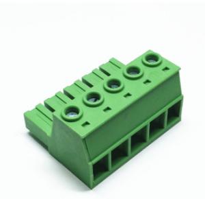Buy cheap RD2EDGSK 7.62pitch 2P-16P 400V 32A plug in terminal block wire connecting connector product