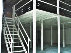 Structural Steel Raised Storage Mezzanine Floor , 1 Level / 2 Levels / 3 Levels