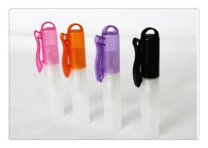 China Small Refillable Perfume Spray Nozzle , Matt Surface Travel Perfume Container on sale
