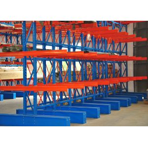 Buy cheap Customized Adjustable Cantilever Racking System Two Side Strong Load Capacity product