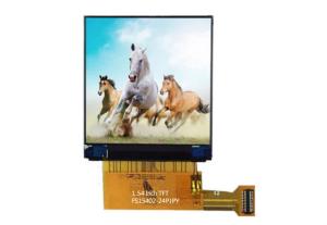 Buy cheap MIPI Interface Smart Watch Screen , Vertical Stripe 1.54 Inch IPS TFT LCD Module product