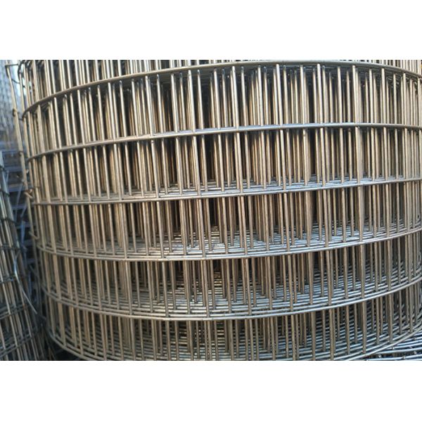 4cm 6cm Square Hole Galvanized Wire Mesh Sheets Sliver Ss304 Ss316