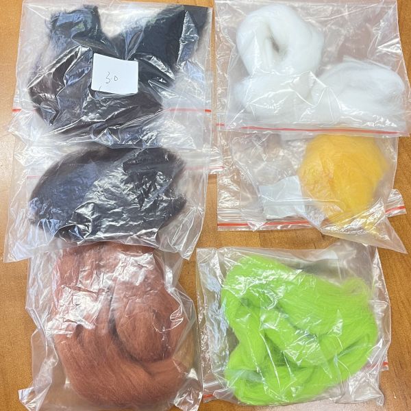 Wool House Thread Decoration Painting Punch Needle DIY Kit For Beginners