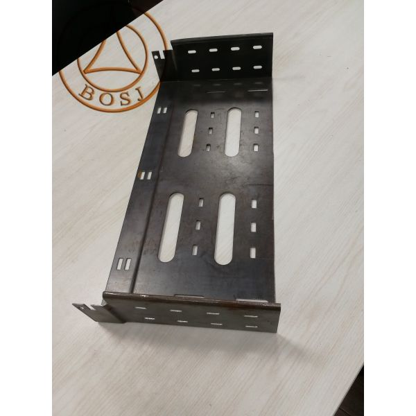 Wide Span Cable Tray Roll Forming Machine With Punching Mould