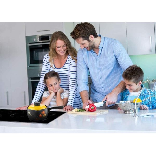 Smooth Crystal Glass 3400W Built In Electric Range