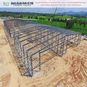 China Prefabricated Metal Workshop Light Industrial Steel Structure Building Warehouse Structural Steel Workshop on sale