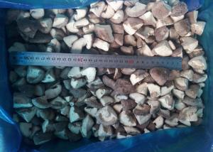 China Typical Flavor IQF Mushrooms / Shiitake Mushrooms Quarter Cut ISO Approval on sale