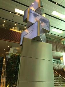 China P6 led display panel price with rotating equipment on sale