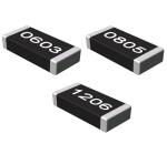 Lightweight SMD Chip Resistor / Small Chip Resistor With Power Rating Dimension