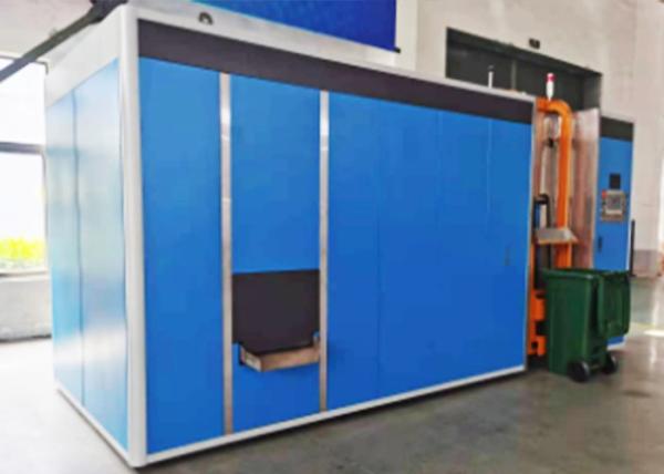 Quality Recycling 1000Kg Waste Food Processor Digester System Composting Machine for sale