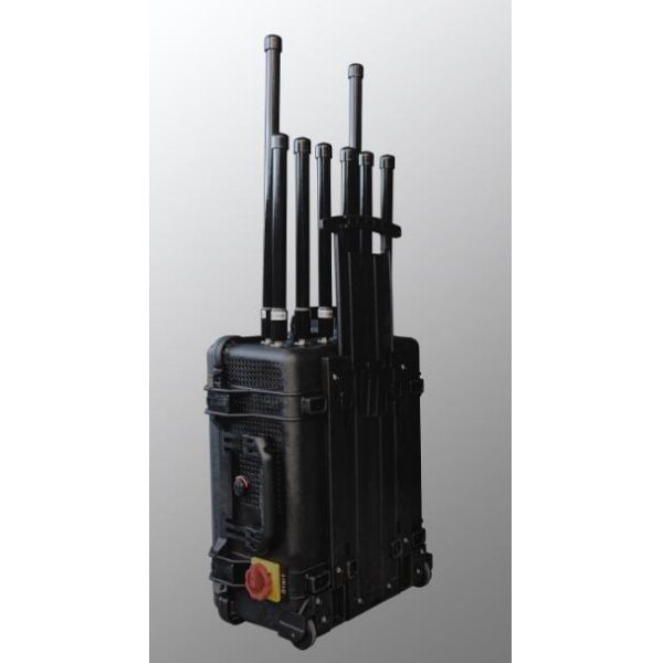 Security Protection High Power Portable Wireless Signal Jammer With Inner Battery