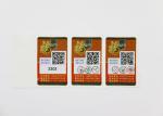 Anti - Ultraviolet Tamper Evident Security Labels With Custom Printing And