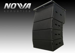 Buy cheap 3 Way Line Array Speaker Stage Sound System For Event And Outdoors , 110dB Sensbility product